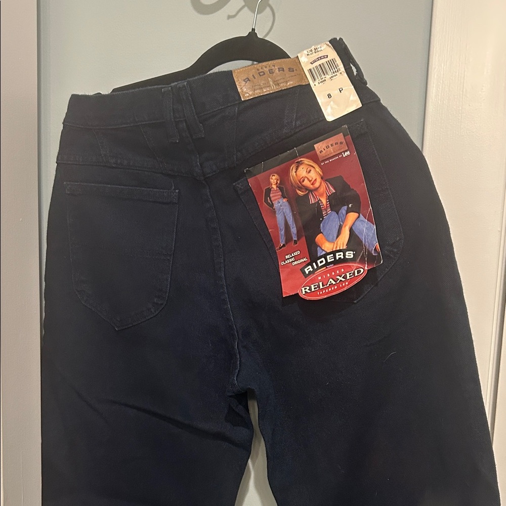 Riders by Lee Women's Relaxed Classic Original Jeans - Navy 8P